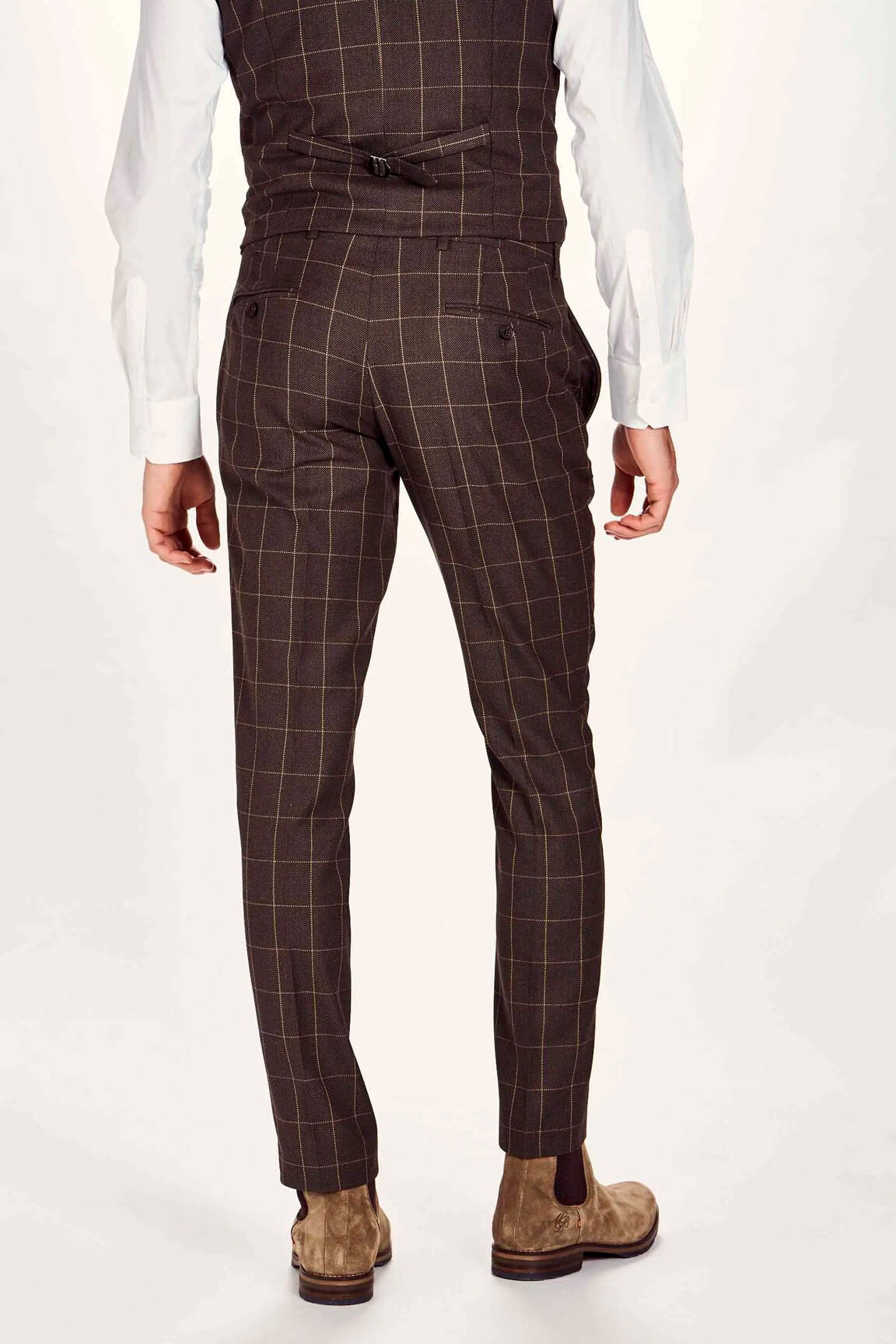 Chino kelnė rudas LE FABULEUX MARCEL DE BRUXELLES vyras