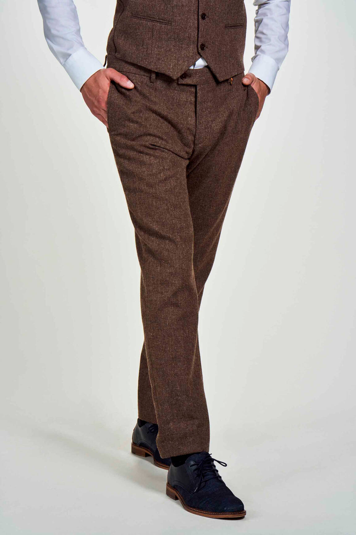Chino kelnė rudas LE FABULEUX MARCEL DE BRUXELLES vyras