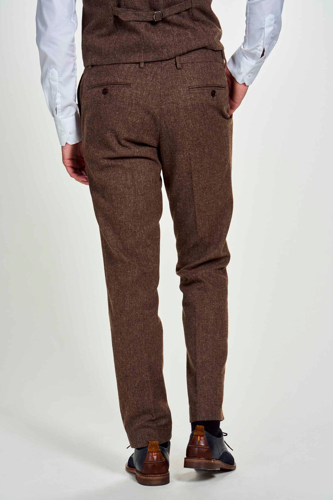Chino kelnė rudas LE FABULEUX MARCEL DE BRUXELLES vyras