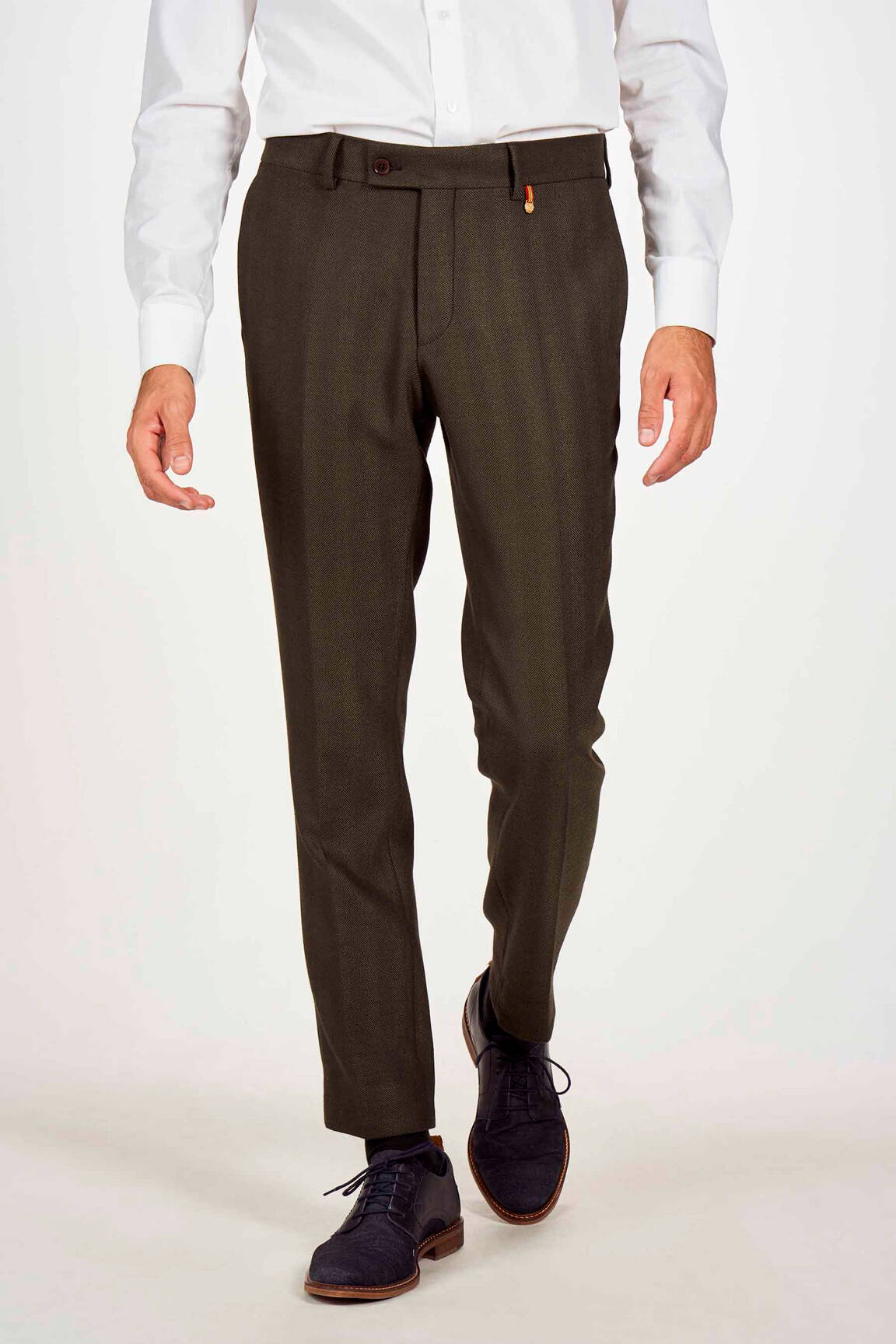 Chino kelnė žalias LE FABULEUX MARCEL DE BRUXELLES vyras