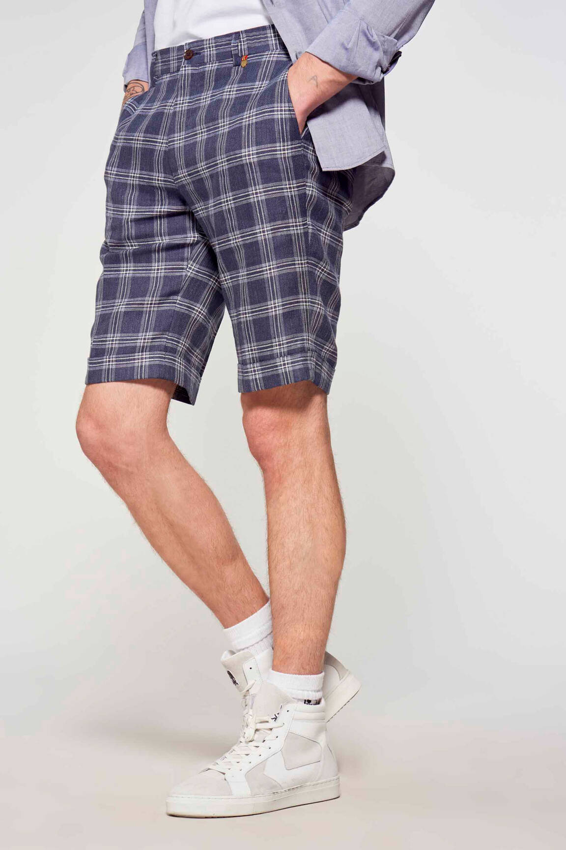 Bermudas mėlyna LE FABULEUX MARCEL DE BRUXELLES vyras