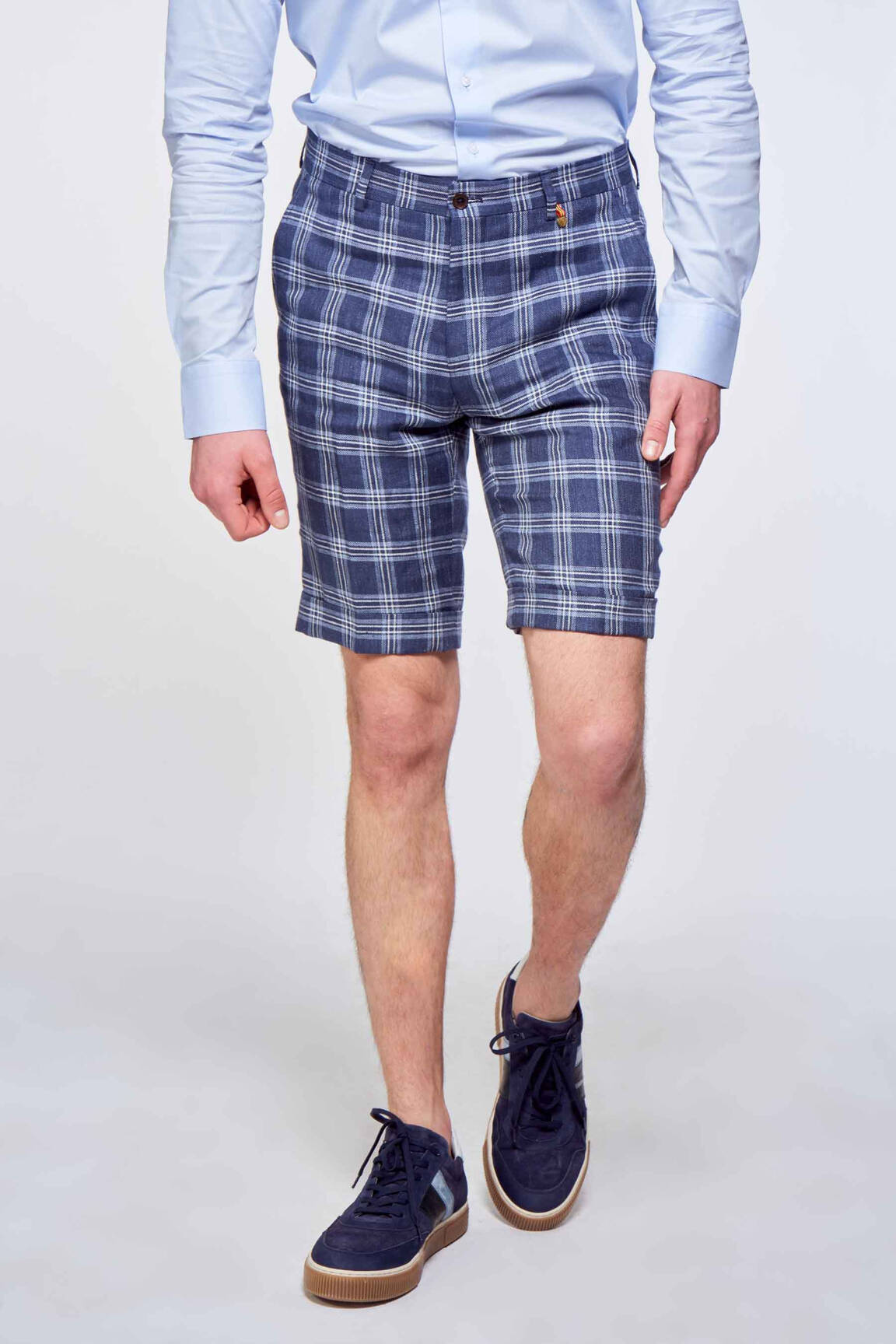 Bermudas mėlyna LE FABULEUX MARCEL DE BRUXELLES vyras