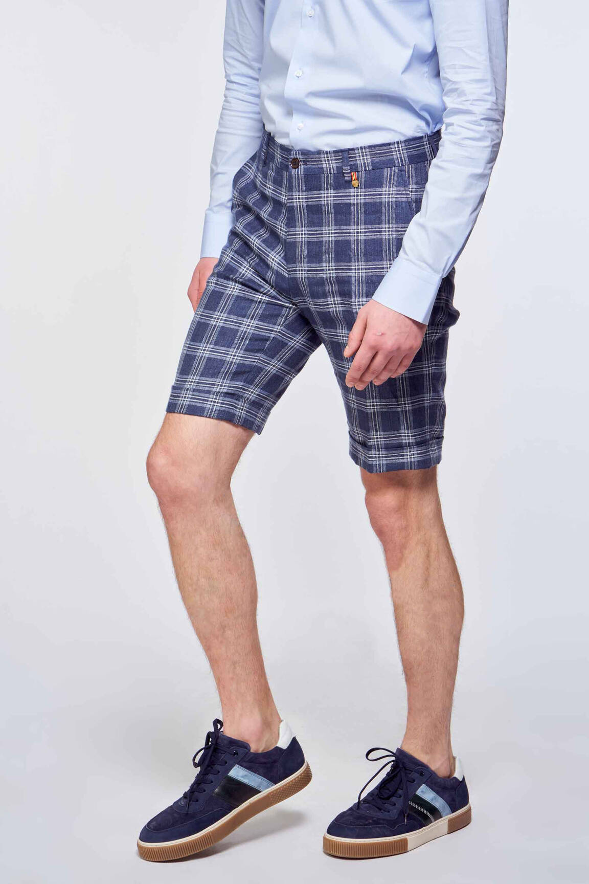 Bermudas mėlyna LE FABULEUX MARCEL DE BRUXELLES vyras