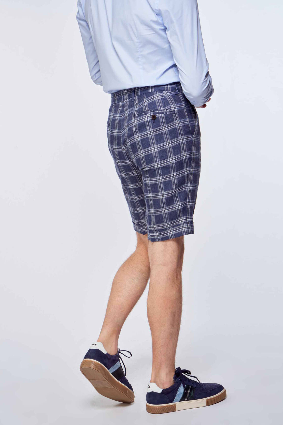 Bermudas mėlyna LE FABULEUX MARCEL DE BRUXELLES vyras