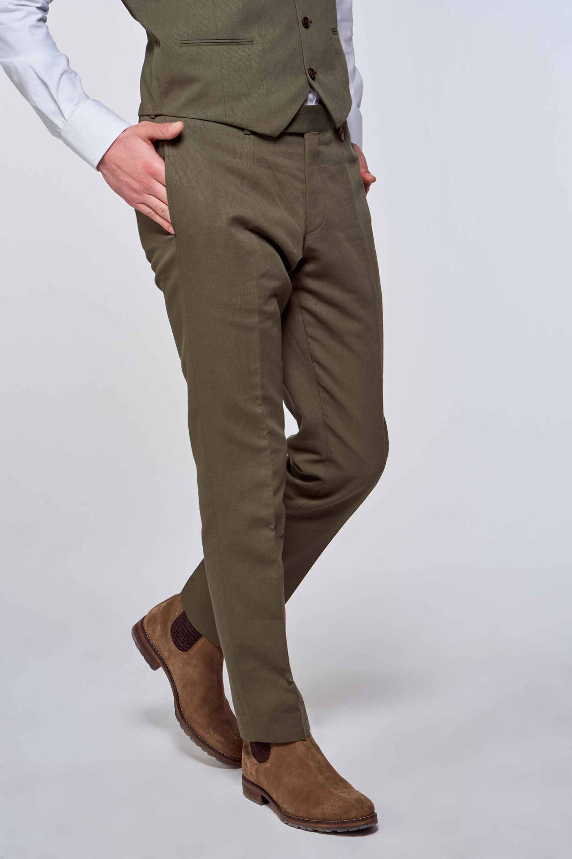 Chino kelnė žalias LE FABULEUX MARCEL DE BRUXELLES vyras