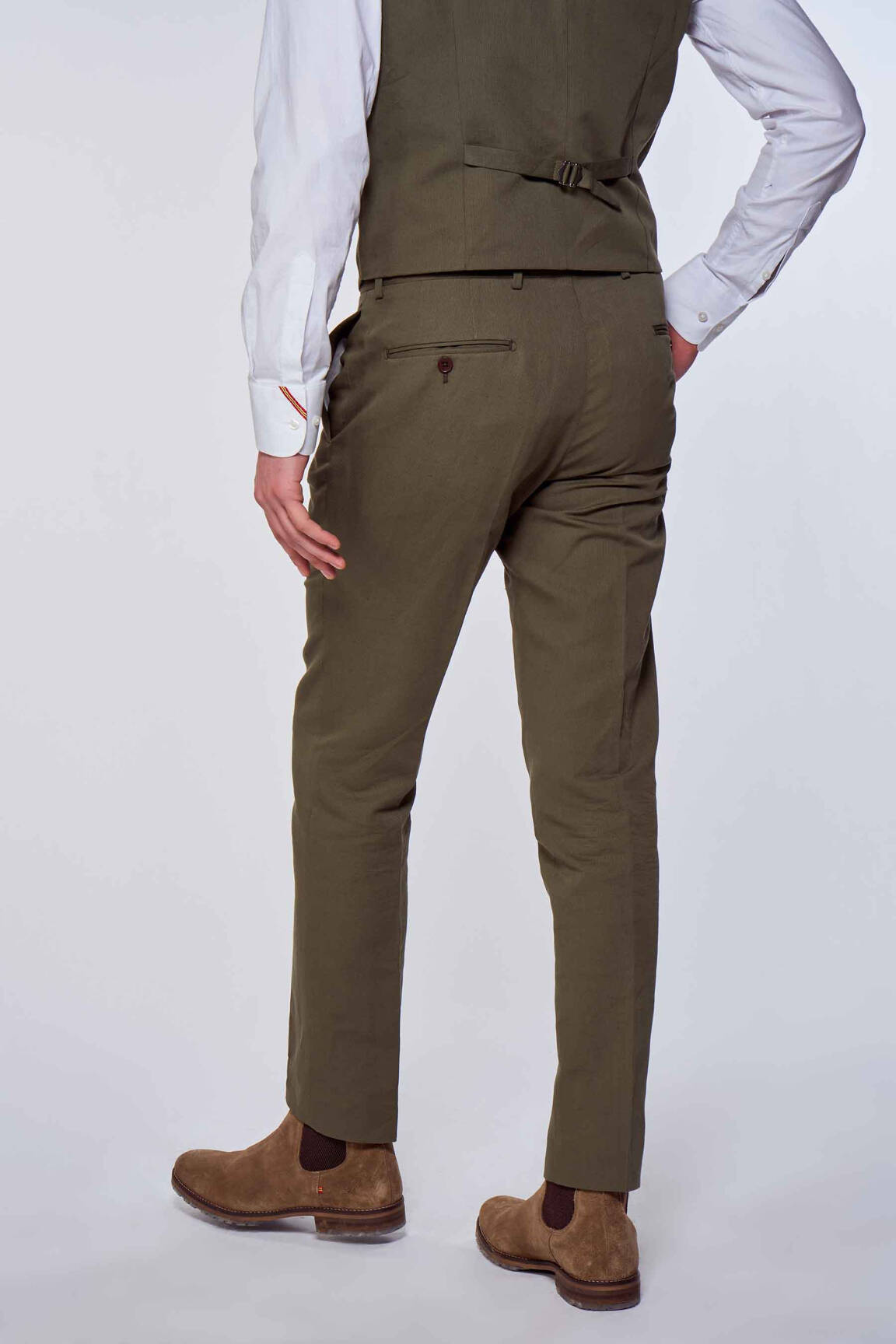 Chino kelnė žalias LE FABULEUX MARCEL DE BRUXELLES vyras