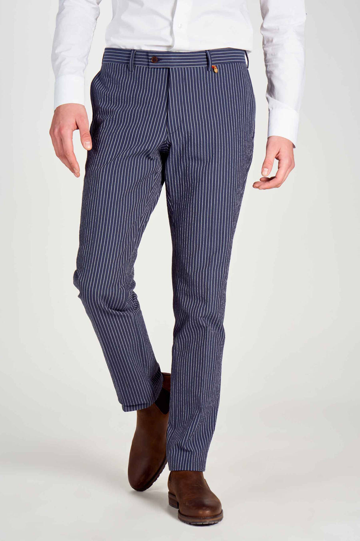 Chino kelnė mėlyna LE FABULEUX MARCEL DE BRUXELLES vyras