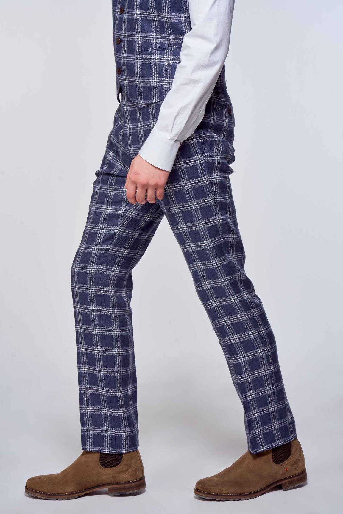 Chino kelnė mėlyna LE FABULEUX MARCEL DE BRUXELLES vyras