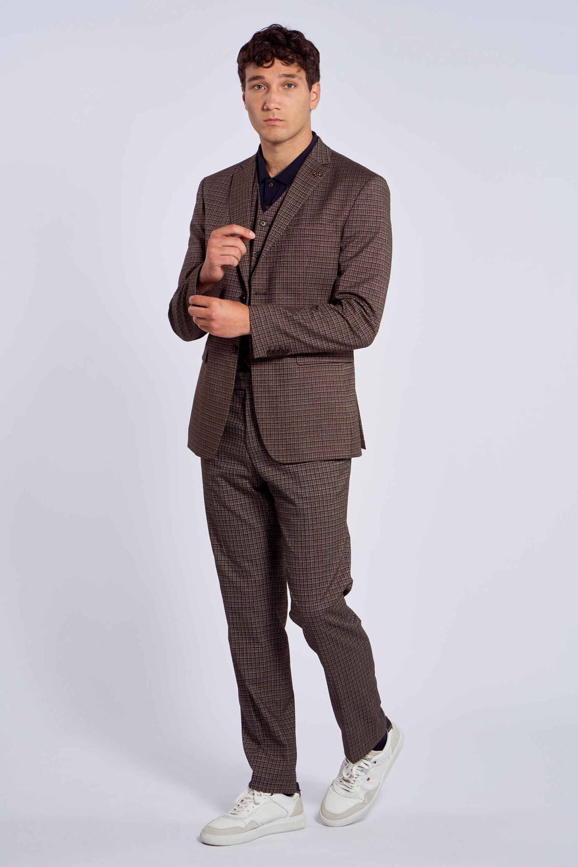 Chino kelnė rudas LE FABULEUX MARCEL DE BRUXELLES vyras