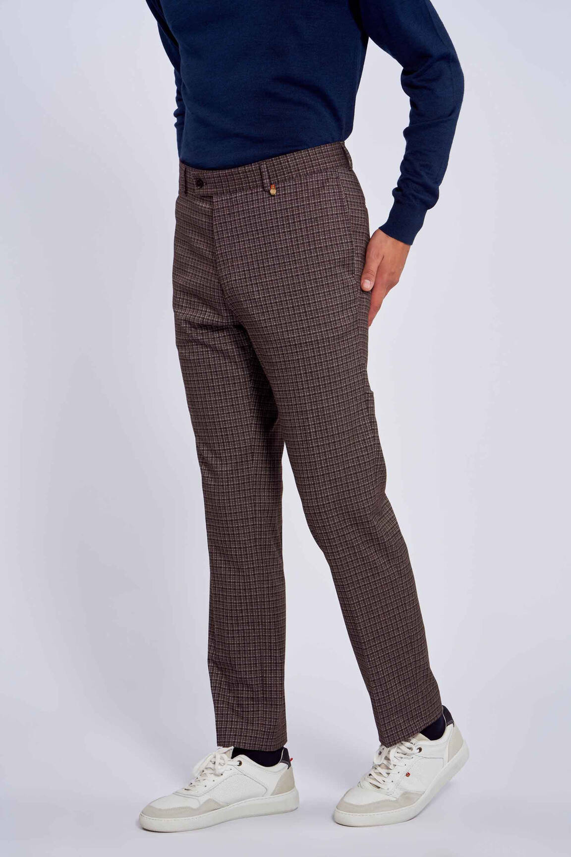 Chino kelnė rudas LE FABULEUX MARCEL DE BRUXELLES vyras