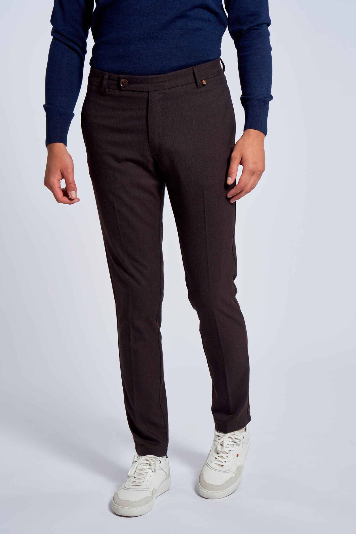 Chino kelnė rudas LE FABULEUX MARCEL DE BRUXELLES vyras