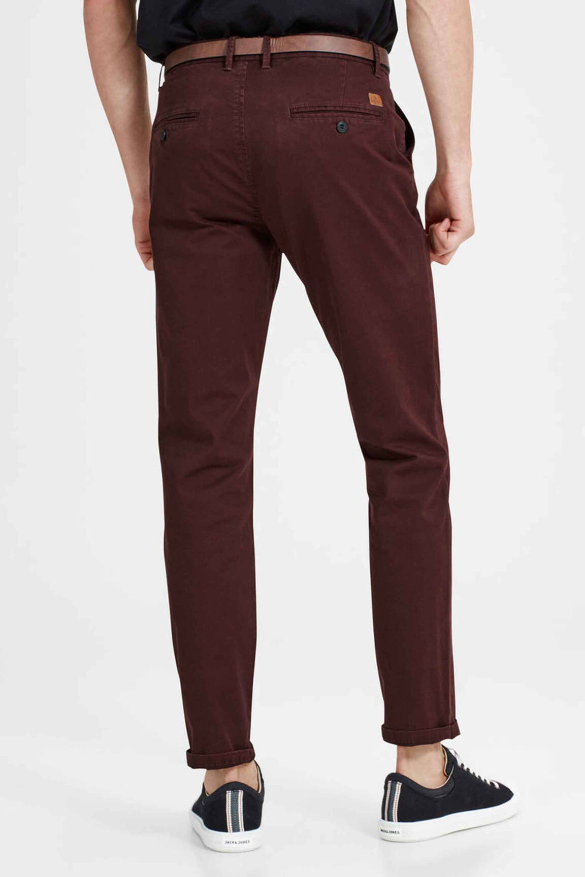 Chino kelnė raudona JACK & JONES vyras