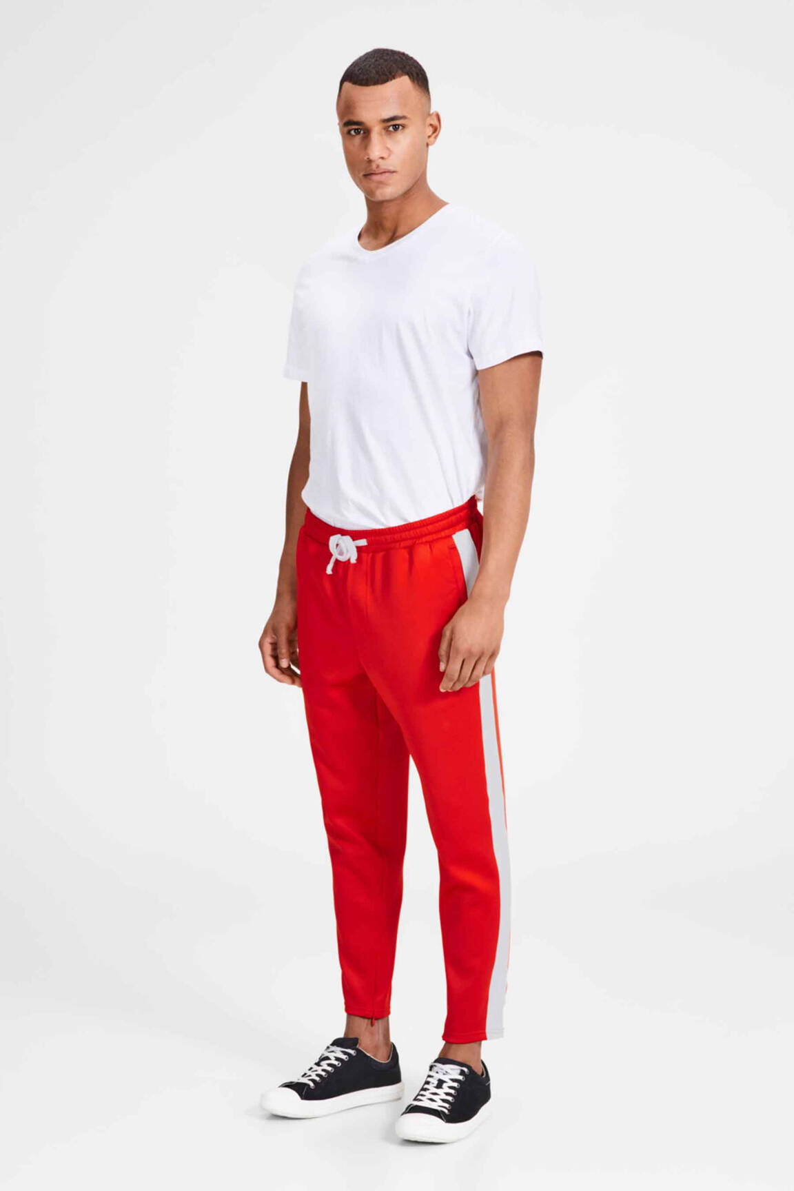 Chino kelnė raudona JACK & JONES vyras