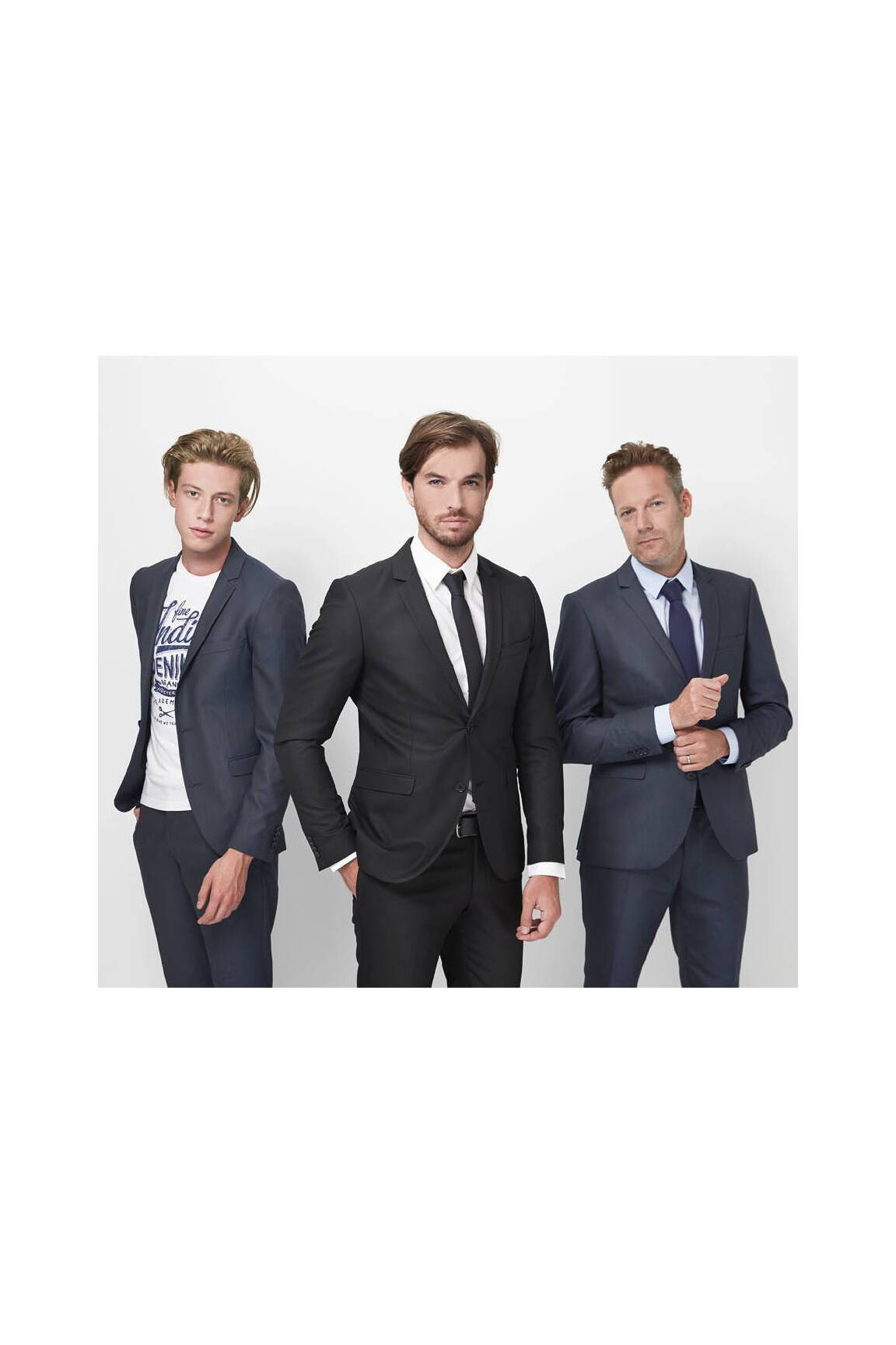 Chino kelnė juodas JACK & JONES vyras