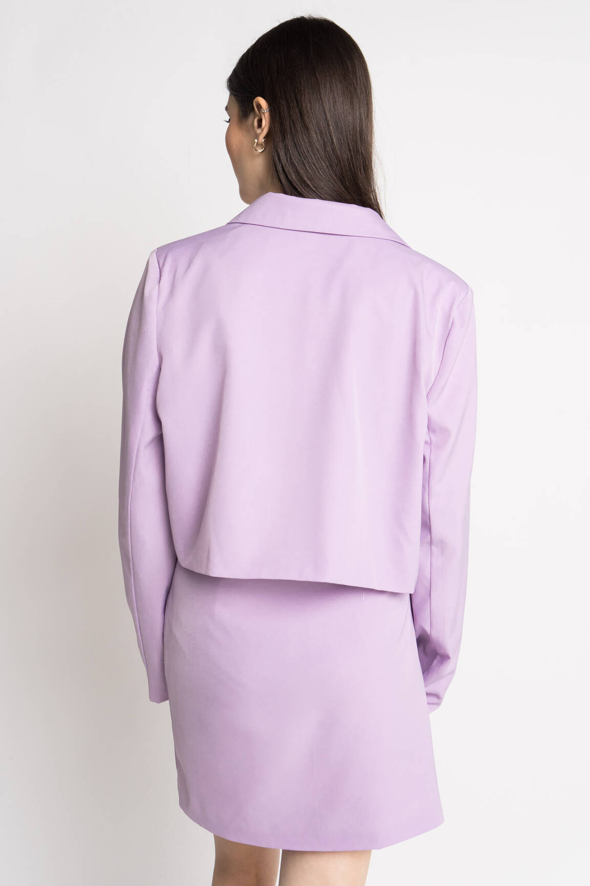 Trumpas sijonas violetinis DAISY STREET moteris