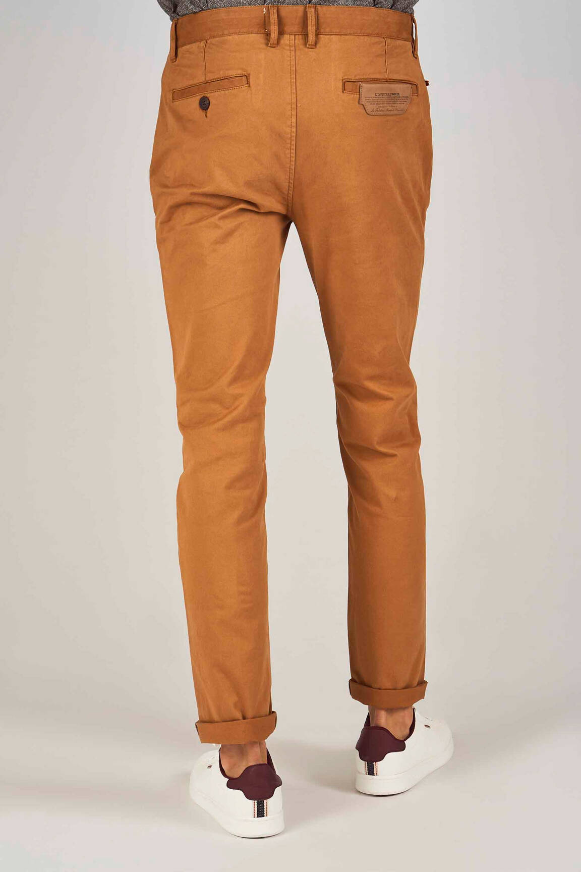 Chino kelnė rudas LE FABULEUX MARCEL DE BRUXELLES vyras