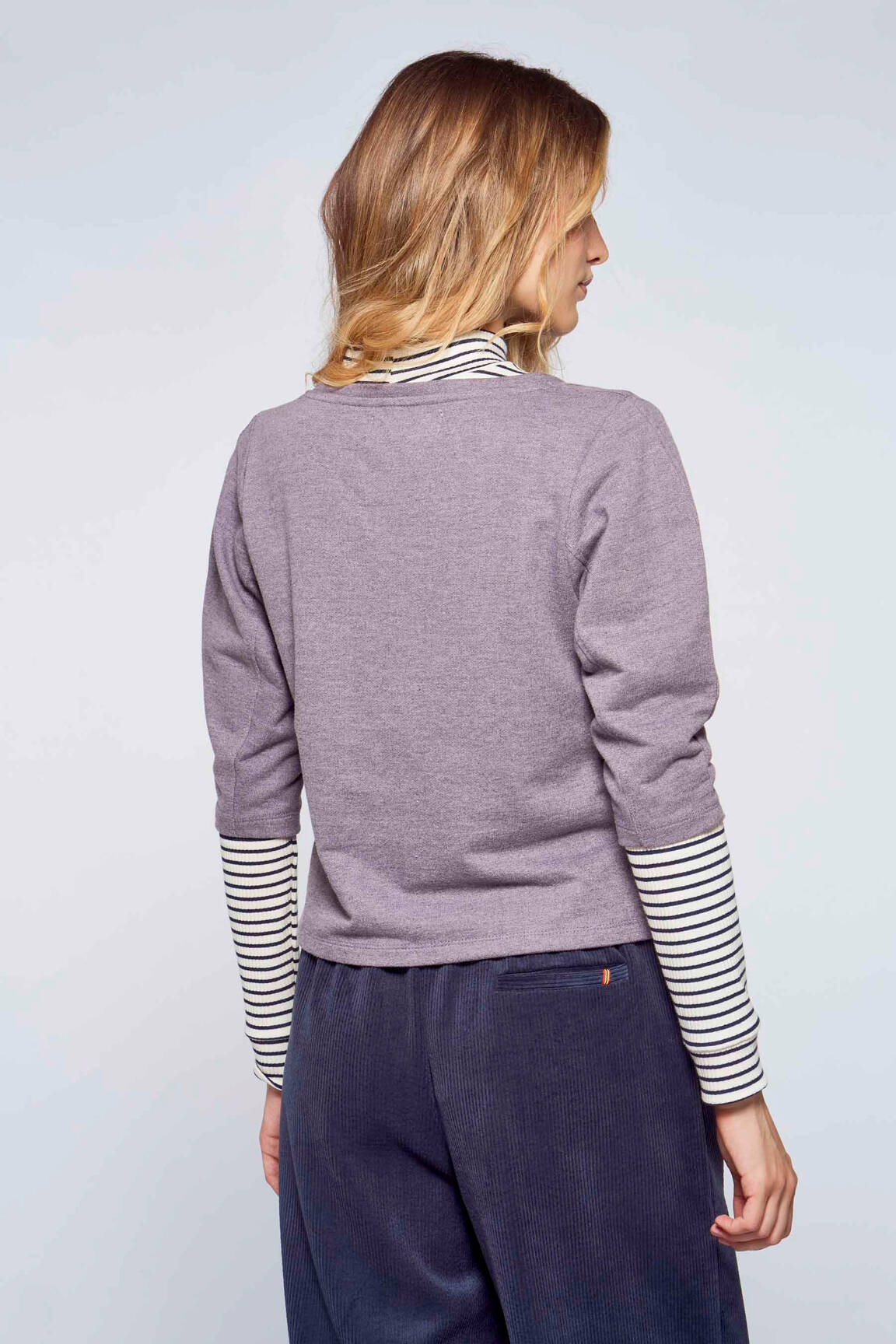 Mikroskopas violetinis LE FABULEUX MARCEL DE BRUXELLES moteris