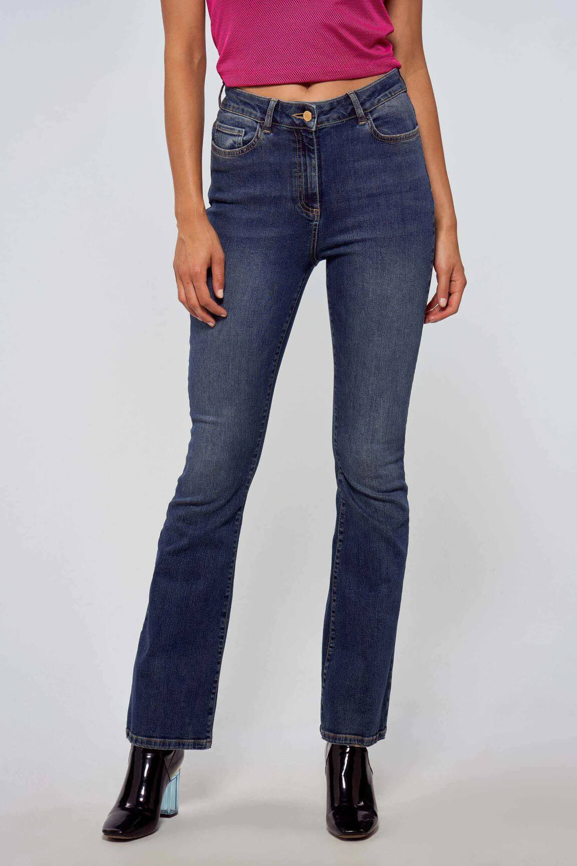 Bootcut džinsai mėlyna OGL moteris