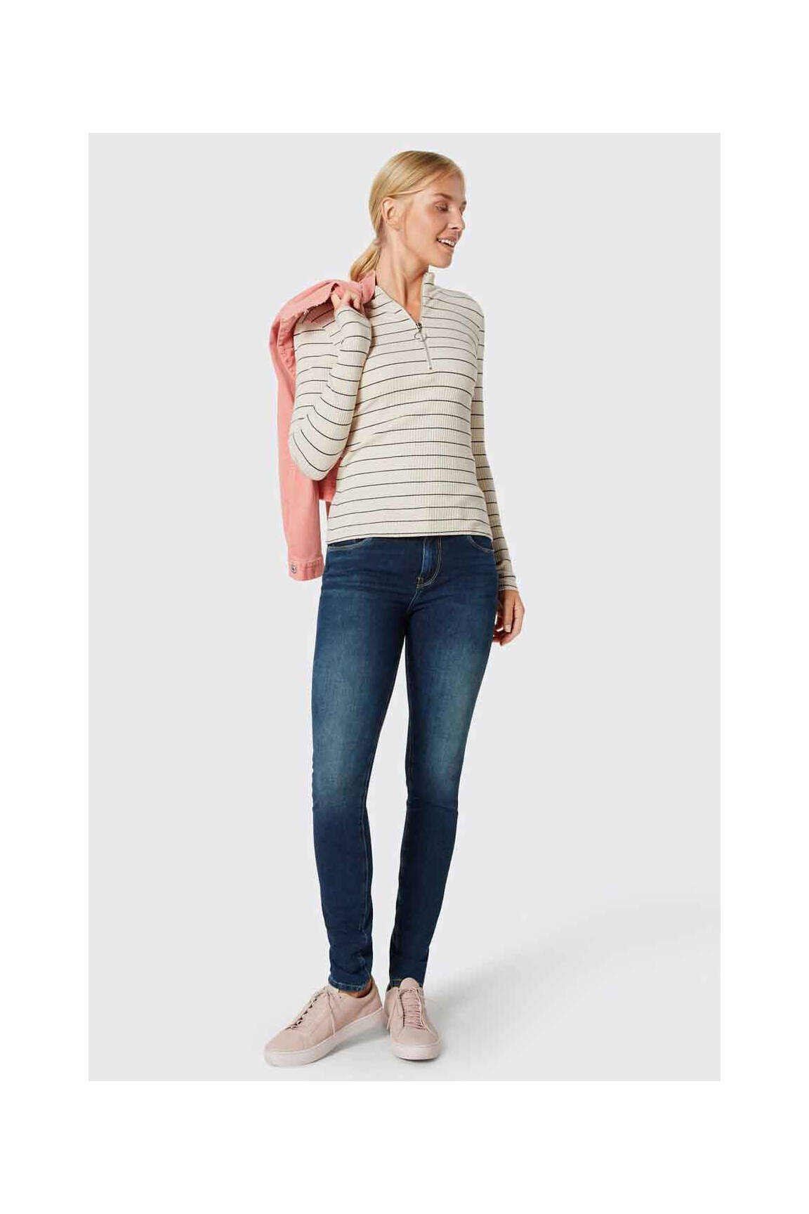 Lieknos džinsai mėlyna PEPE JEANS moteris