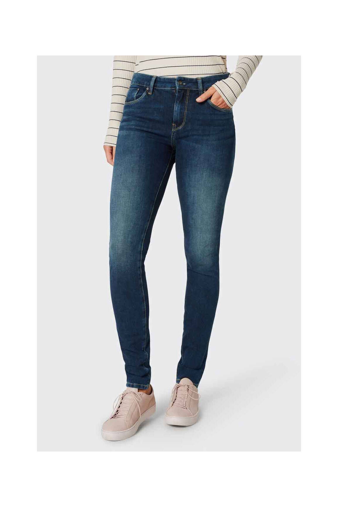 Lieknos džinsai mėlyna PEPE JEANS moteris
