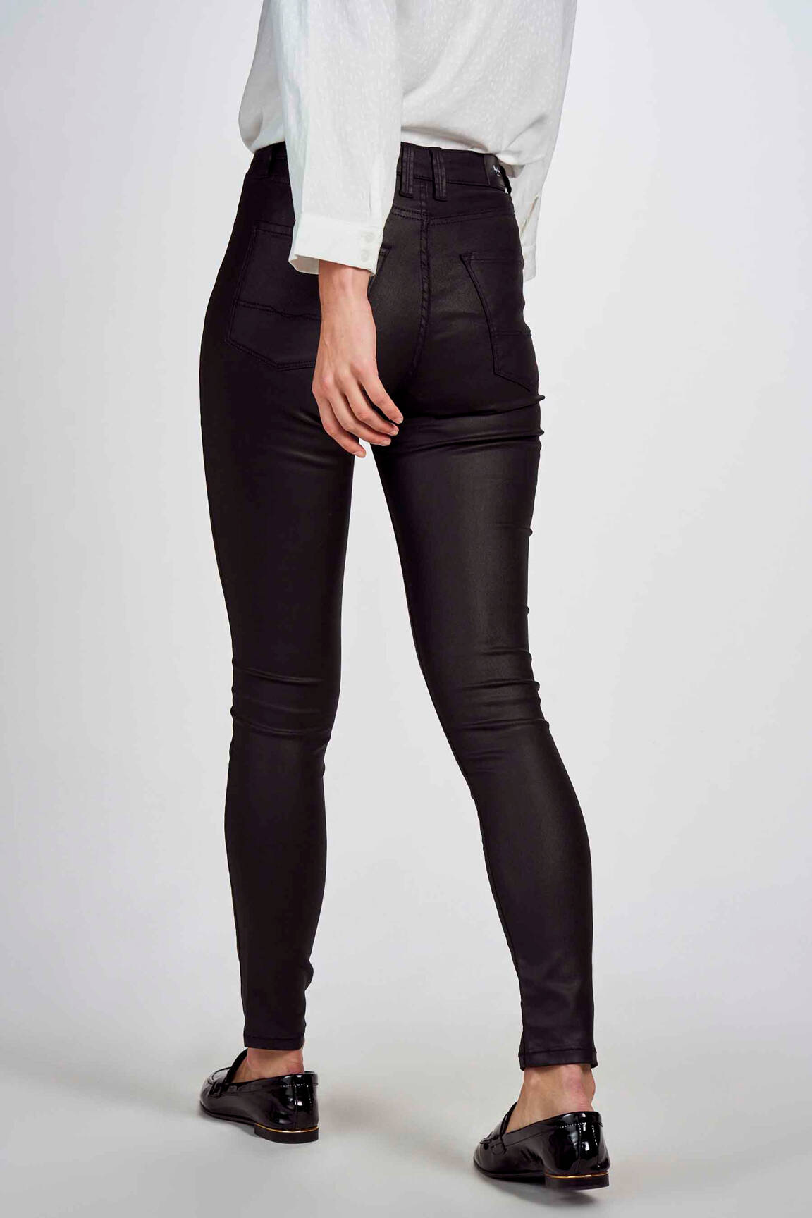 Lieknos džinsai juodas PEPE JEANS moteris