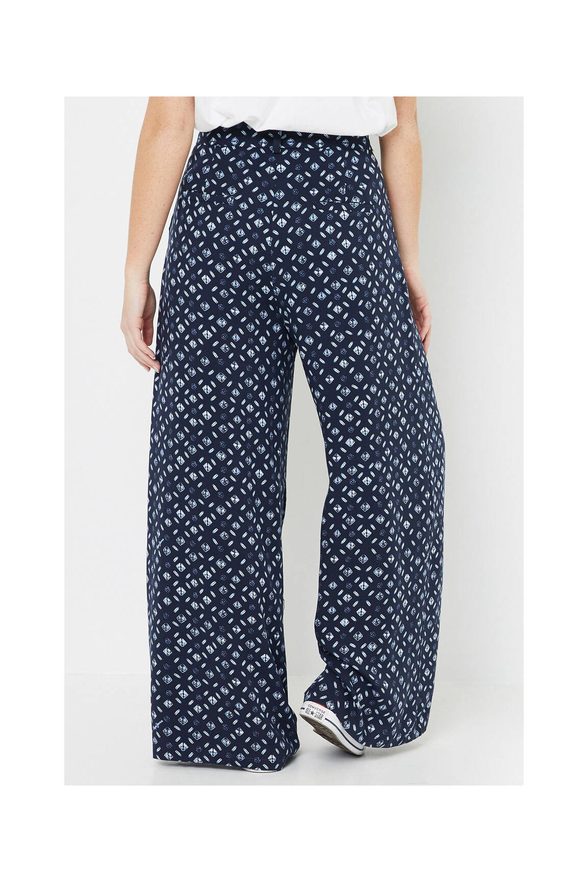 Platus džinsas raudona PEPE JEANS moteris