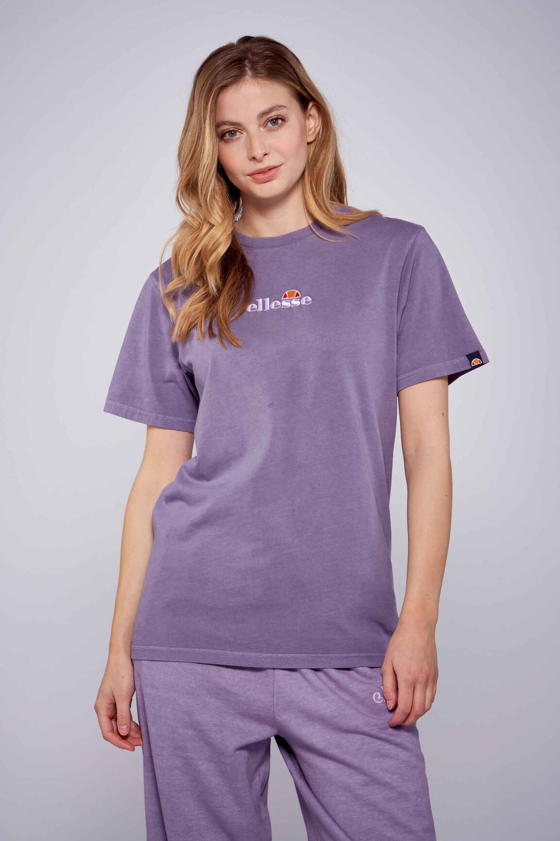 T-marškinys violetinis ELLESSE moteris