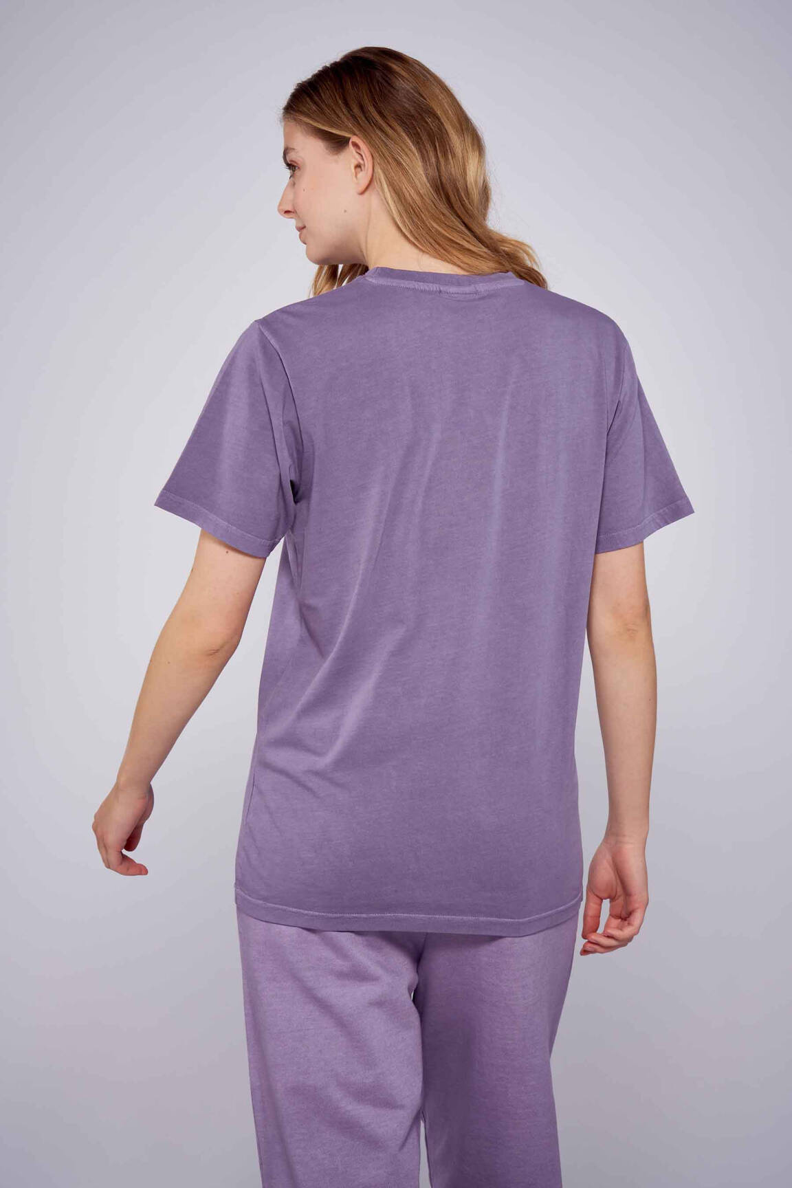 T-marškinys violetinis ELLESSE moteris