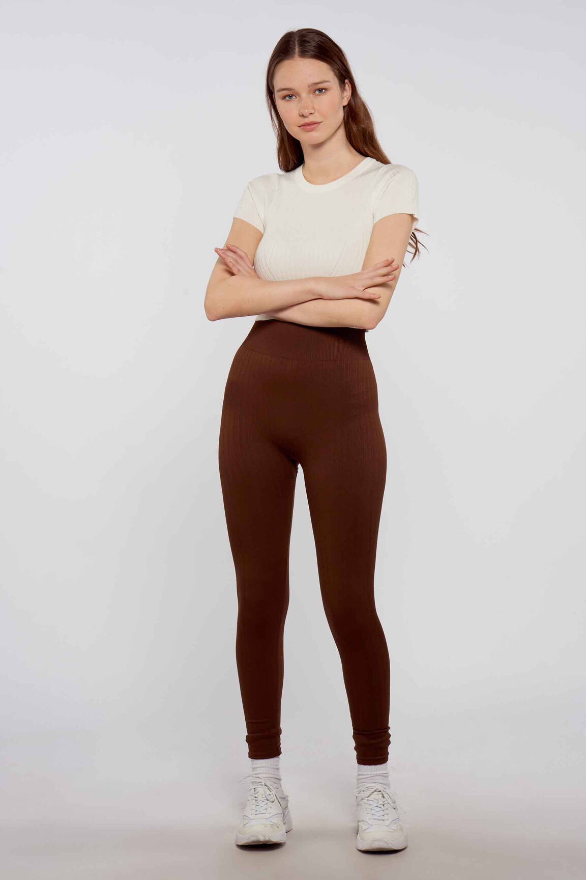 Legingas rudas TALLY WEIJL moteris