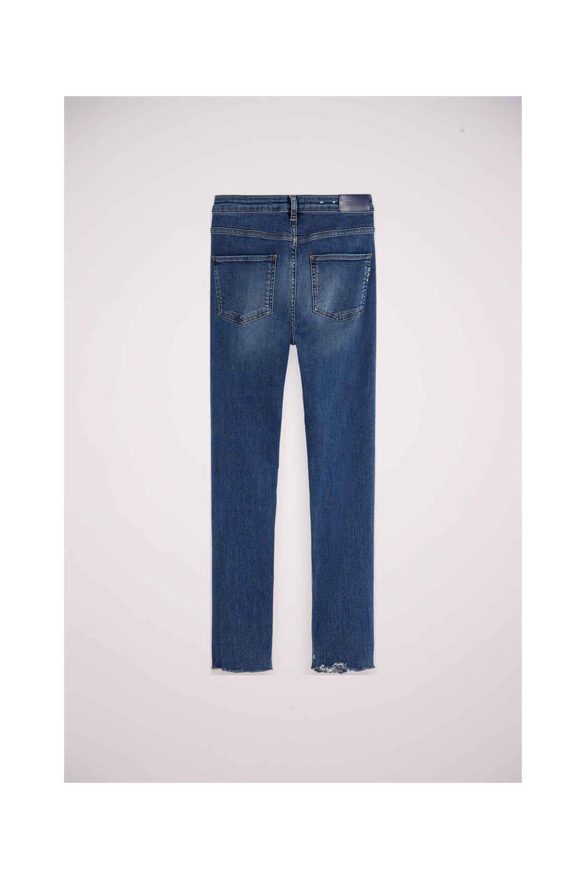 Tiesios kirpimo džinsai mėlyna SCOTCH & SODA moteris