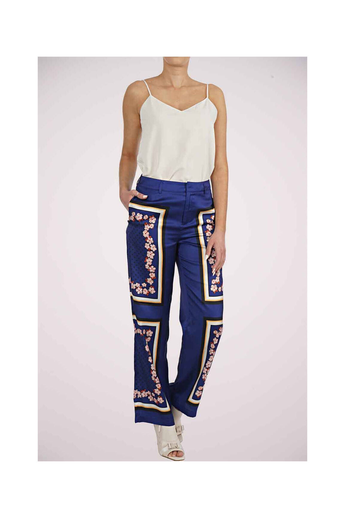 Chino kelnė mėlyna SCOTCH & SODA moteris