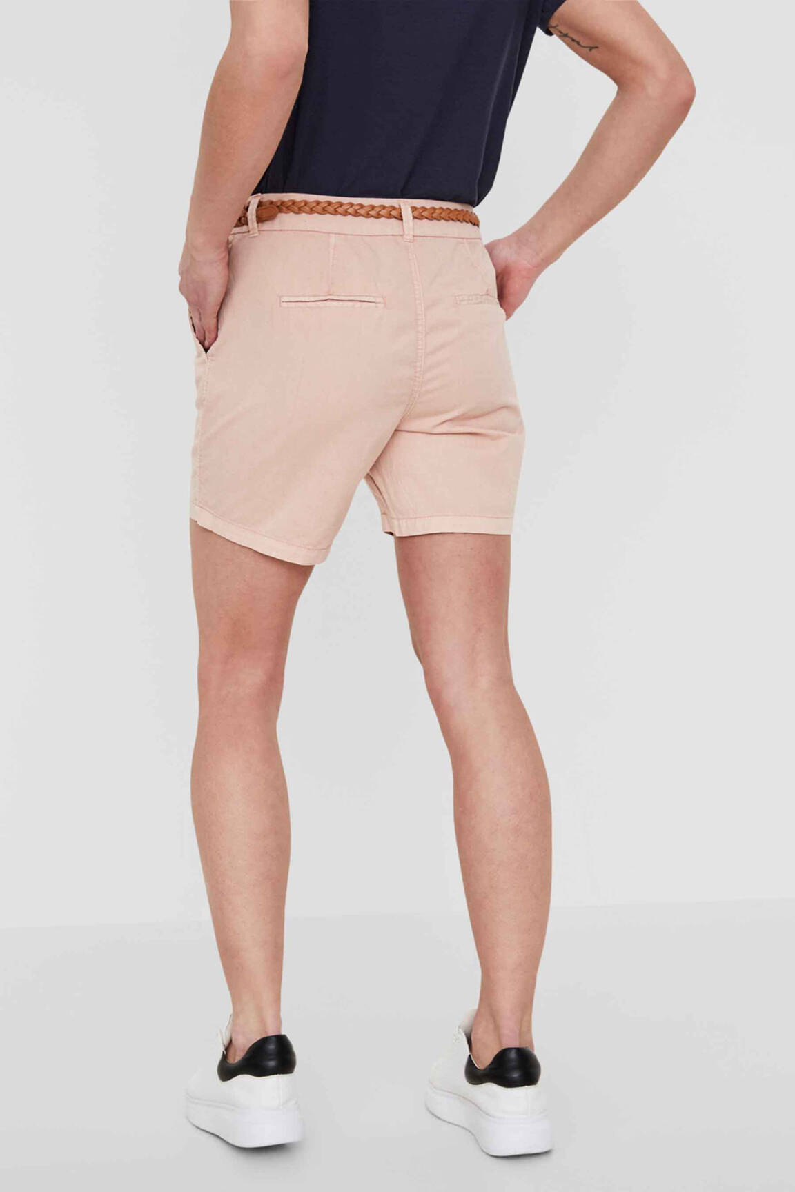 Šortas rožinė VERO MODA moteris
