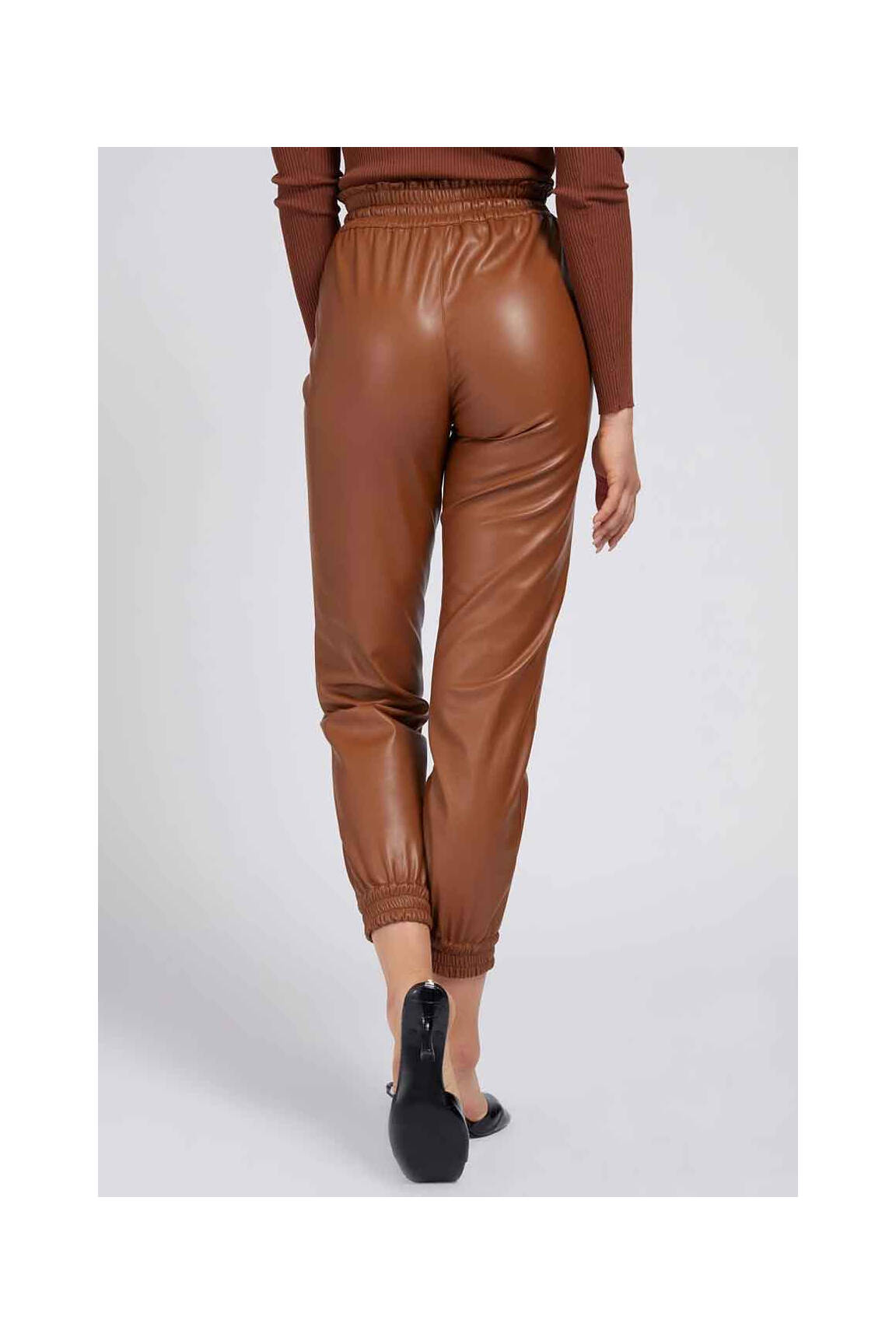 7/8 kelnės rudas GUESS moteris