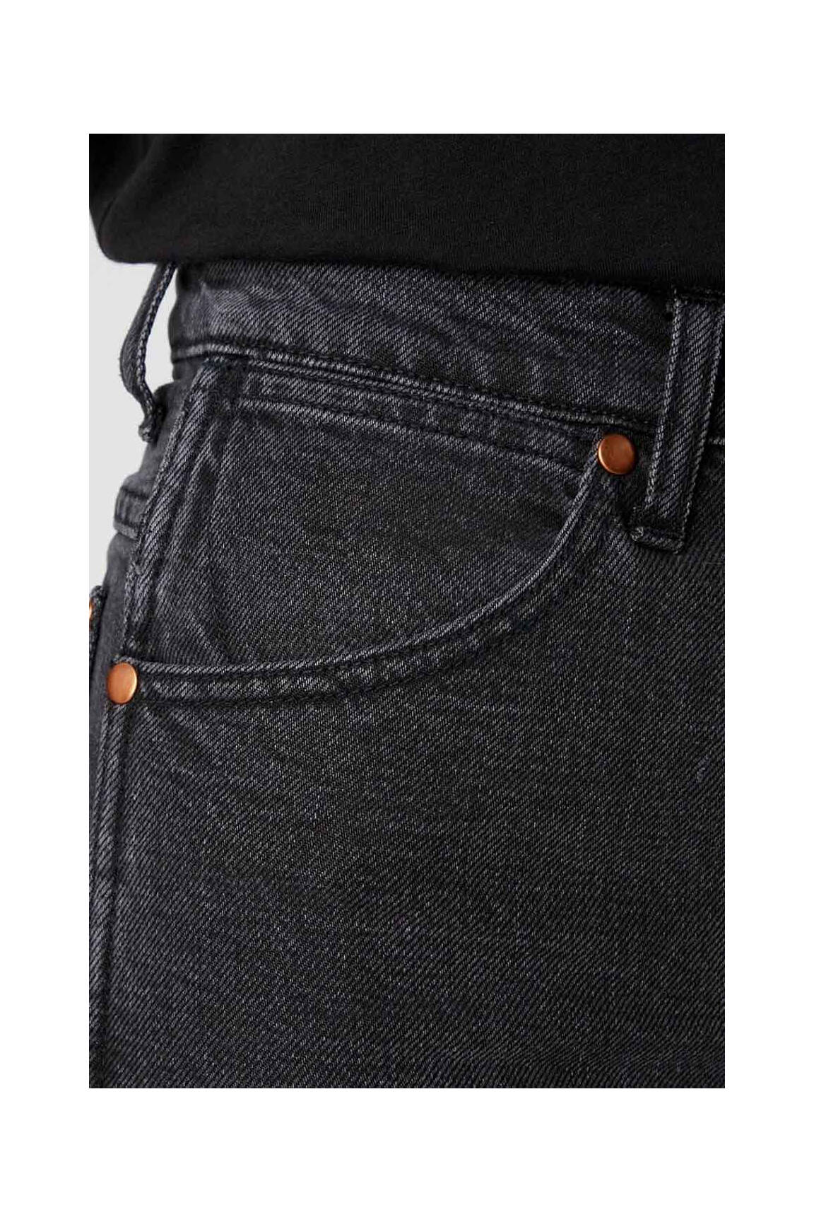 Tiesios kirpimo džinsai pilka WRANGLER moteris