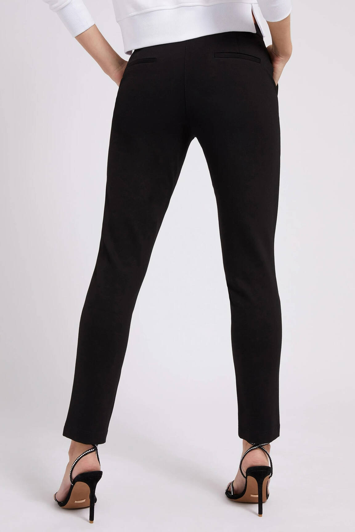 Chino kelnė juodas GUESS moteris