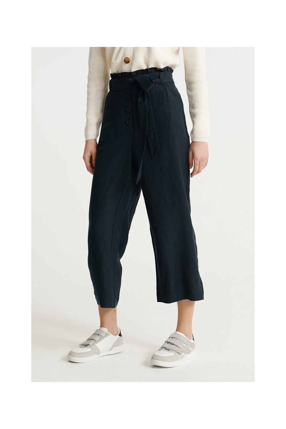 7/8 kelnės mėlyna SUPERDRY moteris