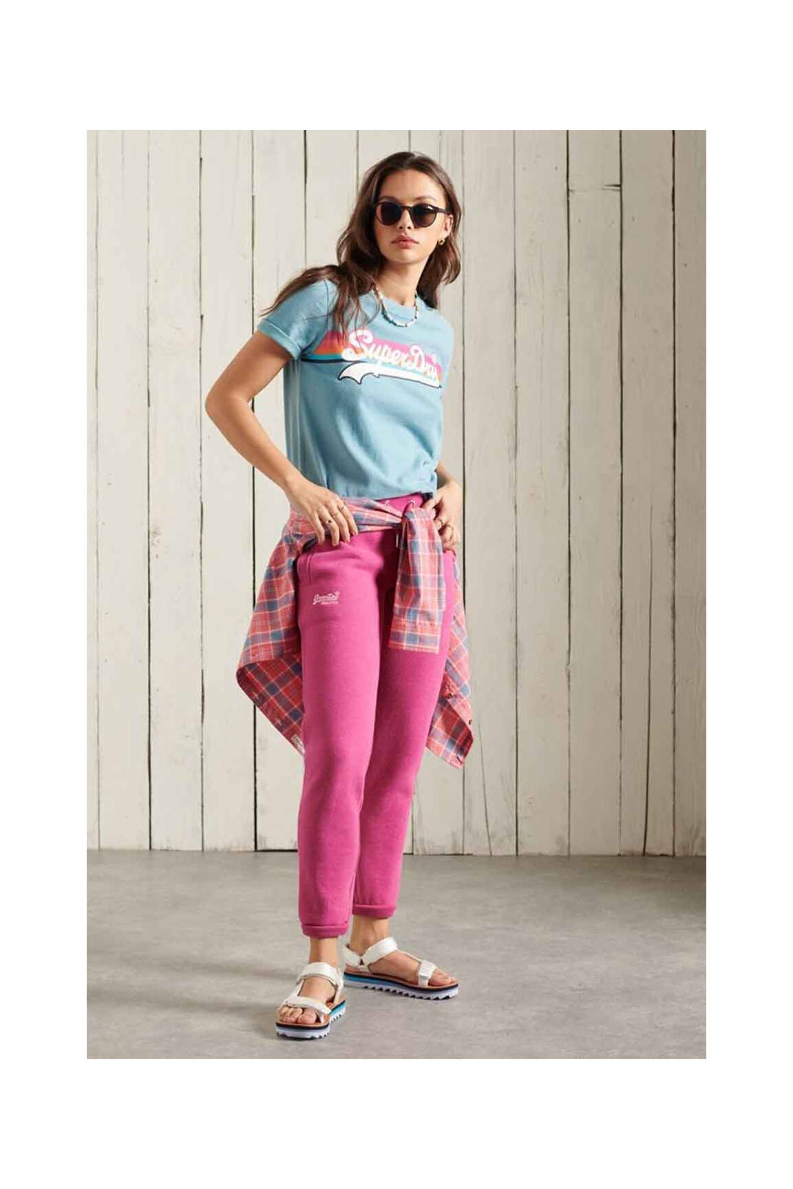 Joggins rožinė SUPERDRY moteris