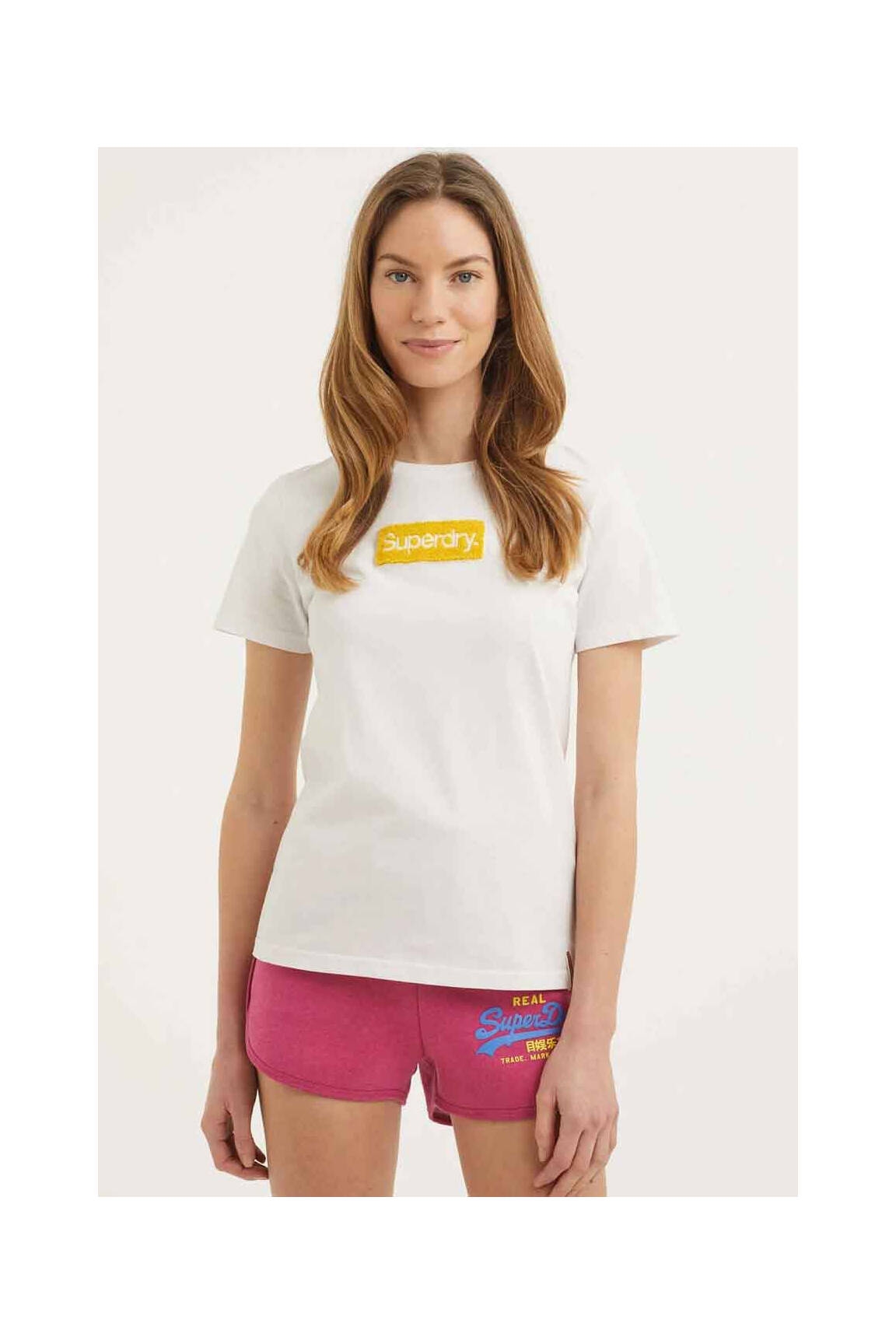 Šortas rožinė SUPERDRY moteris