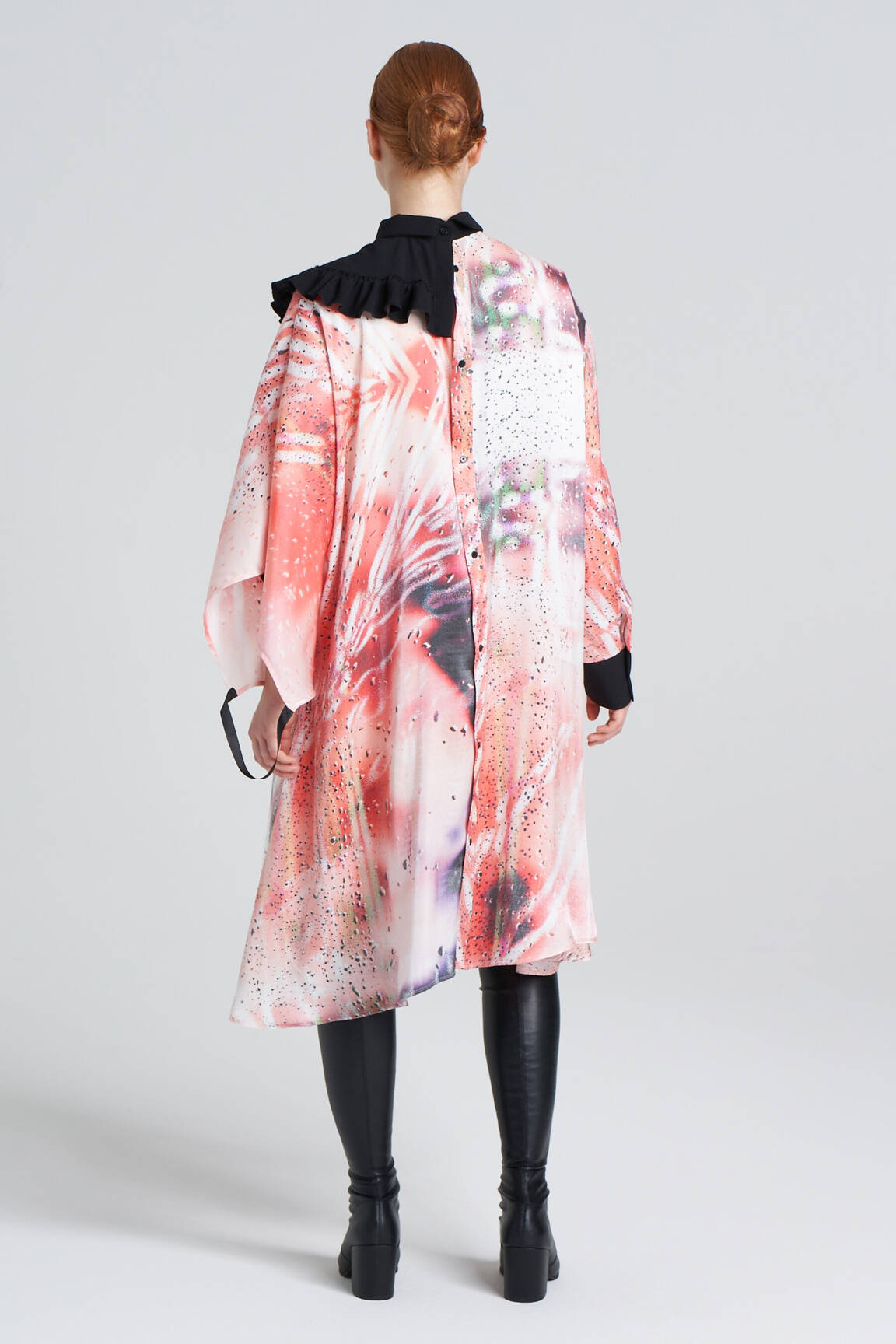 Ilga suknelė raudona YOUNG DESIGNERS moteris