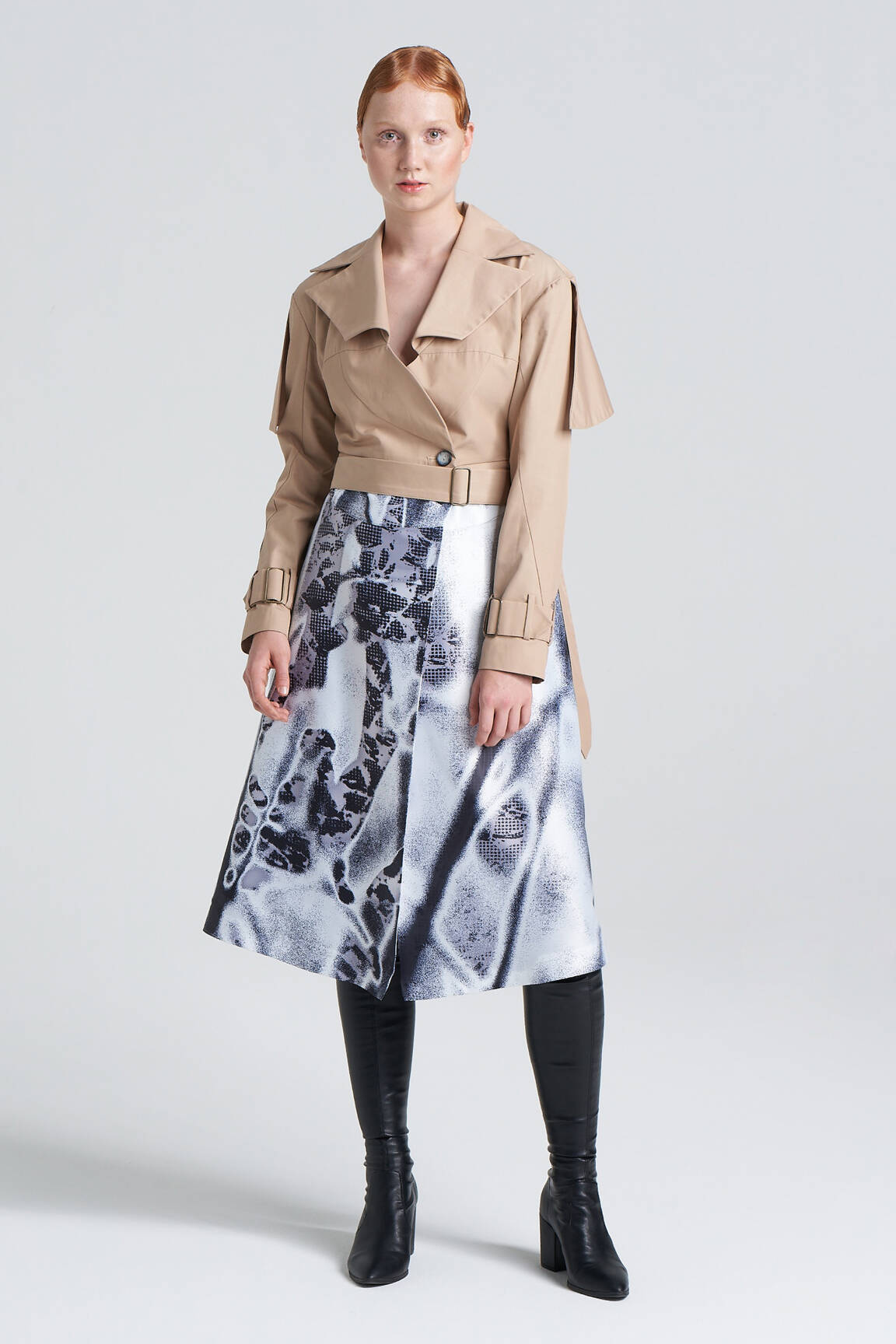 Ilga suknelė rudas YOUNG DESIGNERS moteris