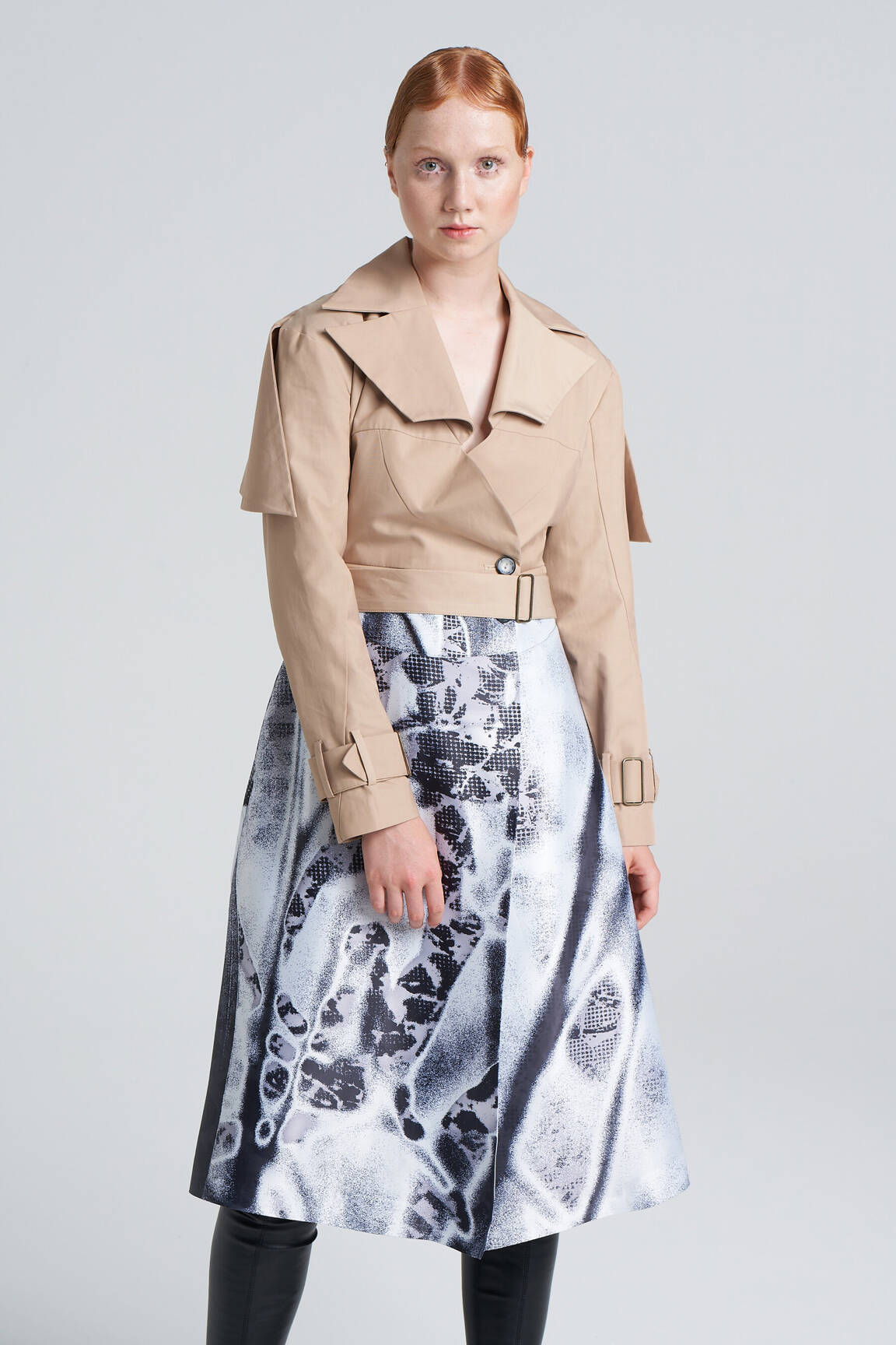 Ilga suknelė rudas YOUNG DESIGNERS moteris