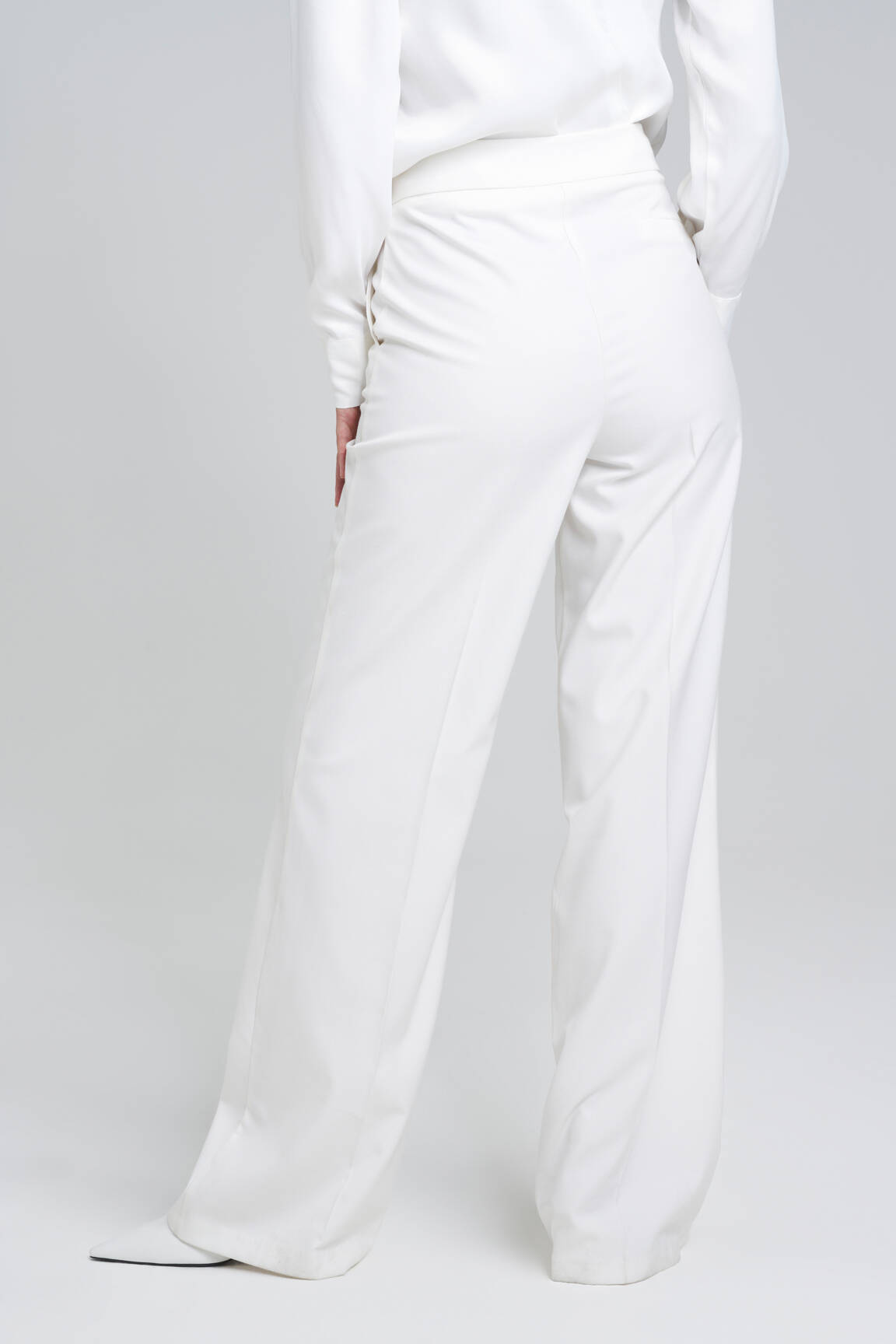 Tiesi kelnė baltas YOUNG DESIGNERS moteris