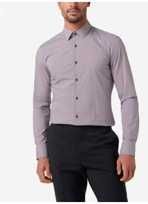 Chemise violetinis HUGO BOSS vyras