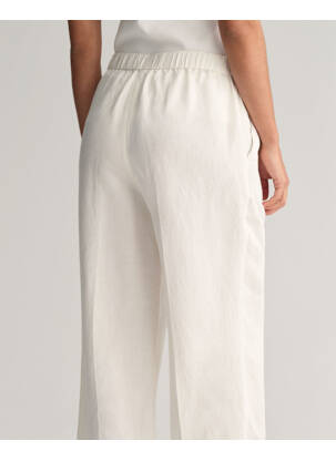 Pantalon baltas GANT moteris