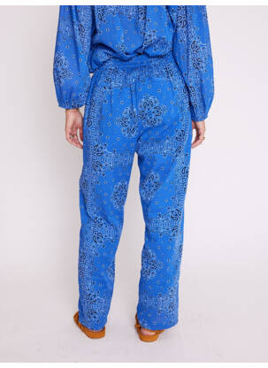 Pantalon mėlyna BERENICE moteris