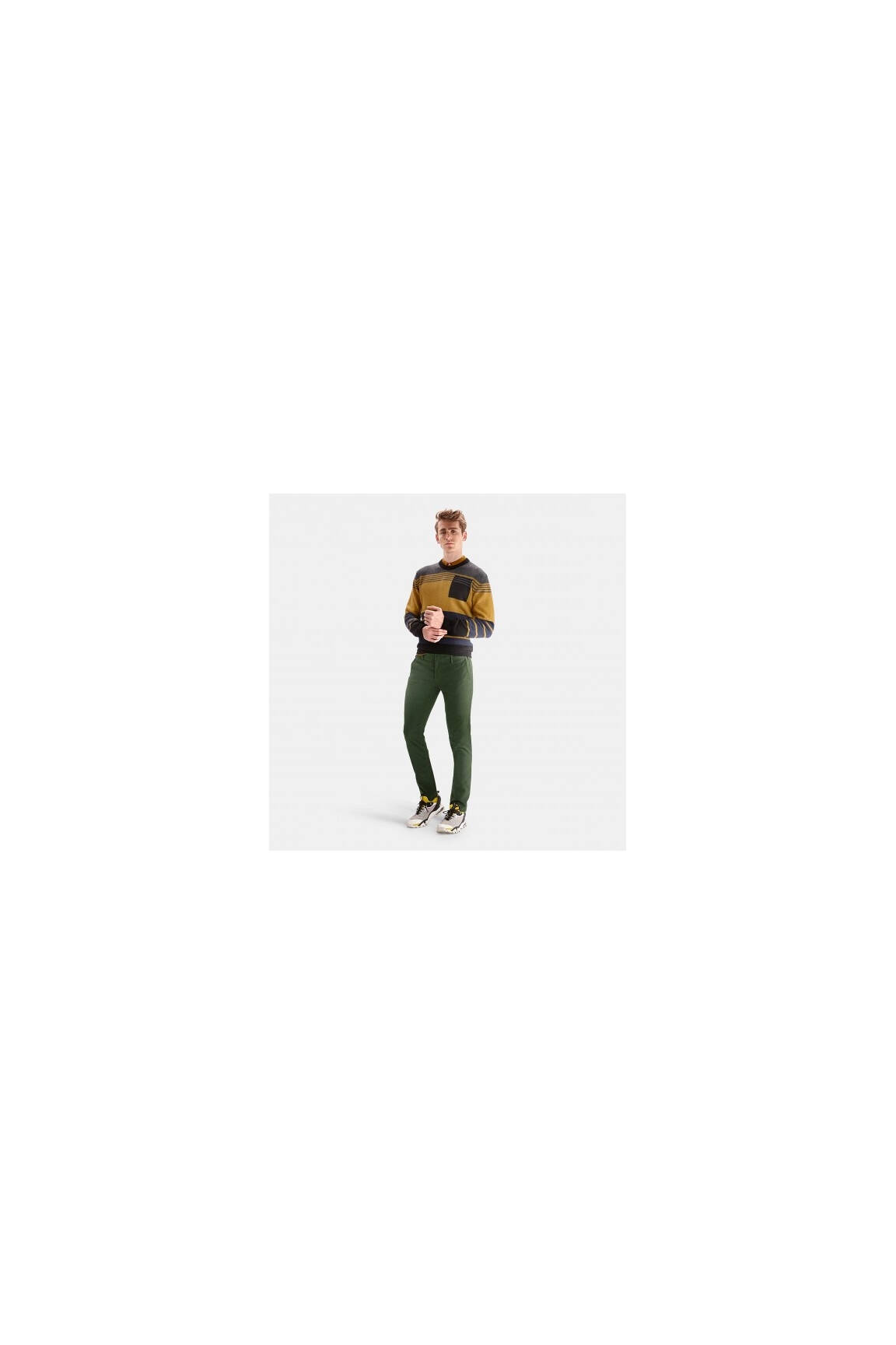 Pantalon žalias MEYER vyras