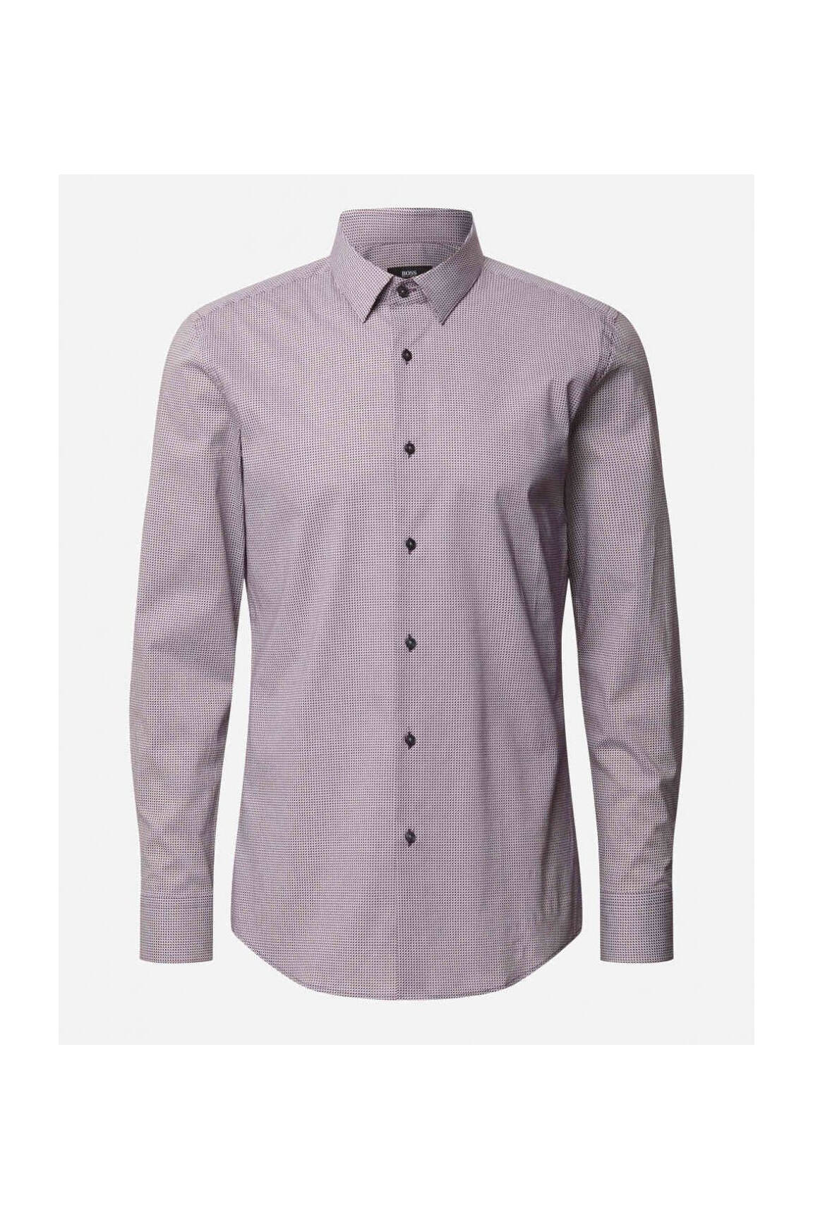 Chemise violetinis HUGO BOSS vyras
