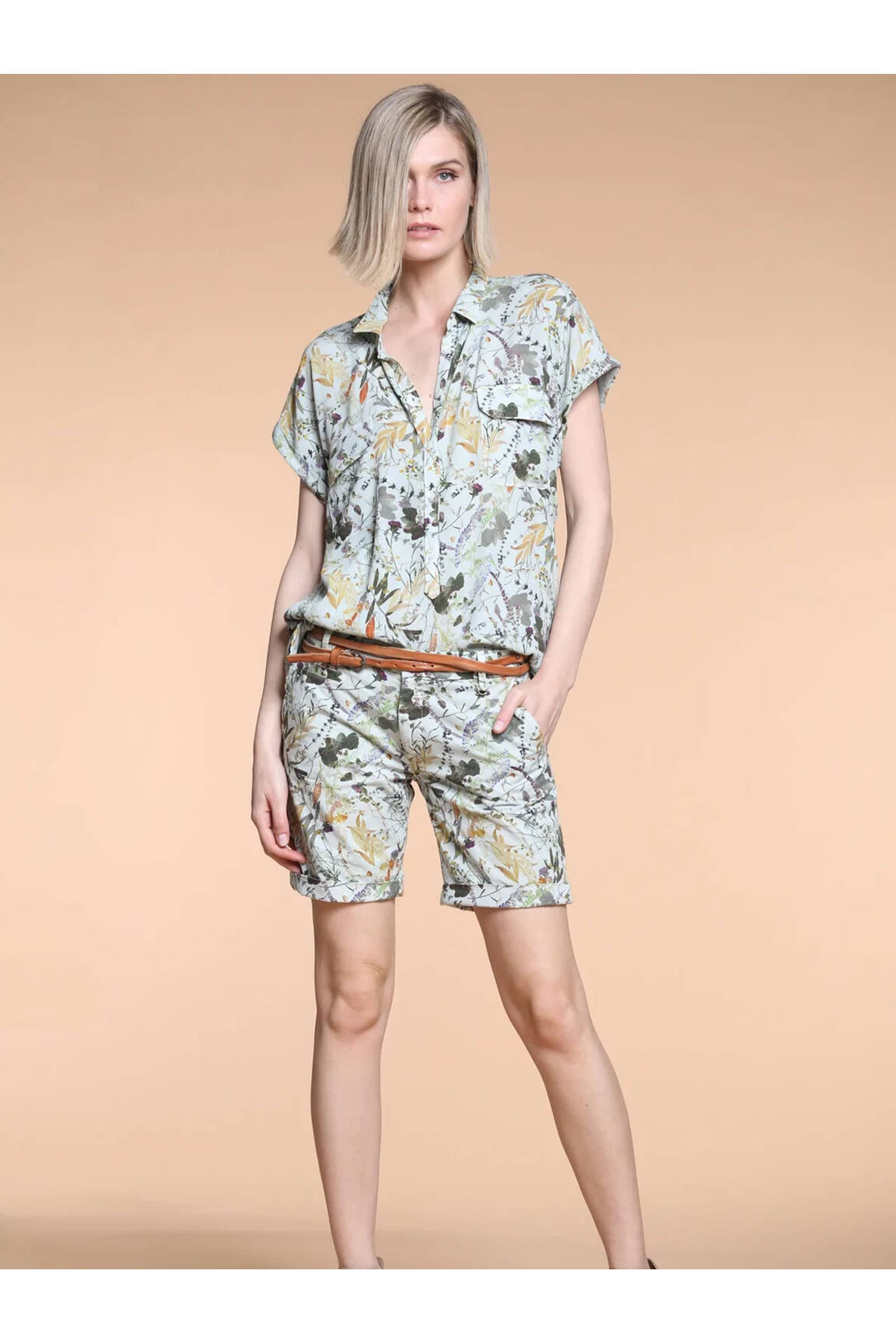 Bermudas daugiaspalvis MASON'S moteris