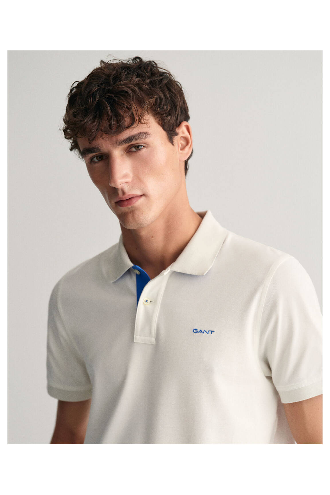 Polo baltas GANT vyras