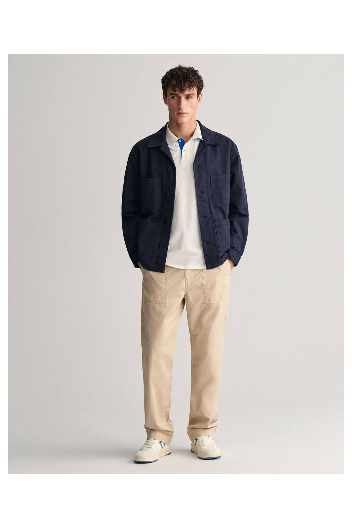 Polo baltas GANT vyras